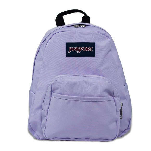 JanSport Half Pint Mini Backpack - Ideal Day Bag for Travel, Pastel Lilac, NWT - Picture 1 of 4